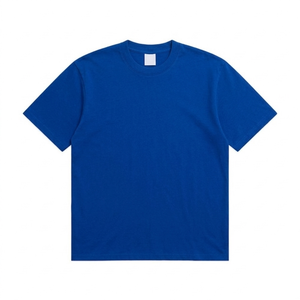 Camiseta de Alta Calidad al por Mayor, Unisex, de Manga Corta, Corte Holgado, Cuello Transpirable, Informal, Lisa, con Logotipo Personalizado - Product Image 4