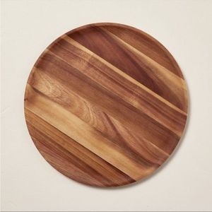 Assiette en bois personnalisable pour commandes en gros, idéale pour les cafés, les hôtels et la restauration événementielle - Product Image 1