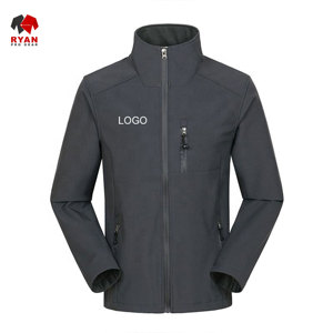 Chaqueta Softshell de Diseño Personalizado Ryan Pro Gear para Hombre, Tejido Transpirable, Cierre de Cremallera con Logotipo Personalizado - Product Image 3