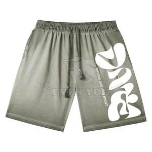 Pantalones Cortos con Estampado Puff para Hombre, Estilo Urbano, Casual, Cómodos, Nueva Llegada al Por Mayor - Product Image 3