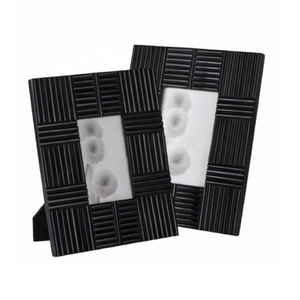 กรอบรูปฮอร์นที่มีคุณภาพสูงทำจากกระดูกที่สวยงามในตู้โชว์รูปแบบกระเบื้องโต๊ะโต๊ะห้องนั่งเล่นกรอบรูปฮอร์นตกแต่งกรอบ - Product Image 3