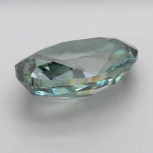 Diamant de luxe certifié 15,09 carats, vert vif fantaisie, taille ovale, clarté VS2, excellente taille, pour joaillerie fine - Product Image 3