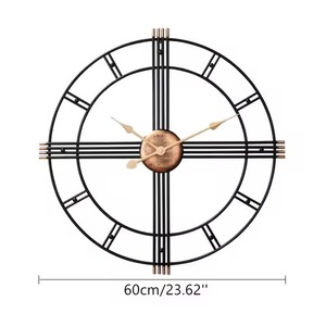 Modern Gold Metal Wall <b>Clock</b> Abstract Geometric Design Quartz Analog Silent Living Room Decor Round Hot Selling Wall <b>Clock</b> - Product Image 2