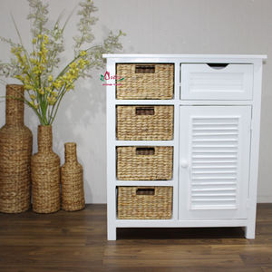 Artex Dong Thap Factory Handmade Seagrass <b>Rope</b> Water Hyacinth Decorative Cabinets <b>Baskets</b> for Storage and Decorative Purpose - Product Image 5