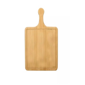 Set of 3 Wooden Chopping <b>Blocks</b> Rectangle With Handle Combination Package Handmade Salad Meat Cutting Board On Sale - Product Image 2