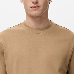 T-shirt décontracté pour homme, col rond, design uni, coupe confortable, design élégant, prix avantageux pour les acheteurs en gros / service OEM. - Product Image 2