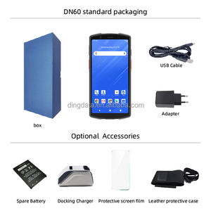 딩데이터 스마트 6 인치 휴대용 컴퓨터 안드로이드 13 MTK 프로세서 4GB + 64GB WiFi 4G 2D 바코드 NFC PDAS 데이터 수집기 265g 재고 - Product Image 5