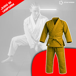 ชุดยิวยิตสูคุณภาพดี ตัดเย็บตามสั่ง ชุดคิโมโนบีเจเจ ชุดยูโด กิโมโน ผ้าคอตตอนเนื้อหนัก ทอแบบเพิร์ลวีฟ สำหรับยิวยิตสู - Product Image 6