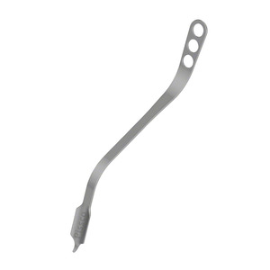 Retractor de cadera con palanca ósea PISSCO, retractor de cadera con palanca ósea curva, retractor de palanca ósea ortopédico para cirugía de cadera, 1 unidad - Product Image 4