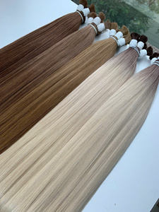Extensions de cheveux en vrac, 100% cheveux vietnamiens, vente en gros, des couleurs brun foncé aux couleurs brun clair et aux couleurs ombrées. - Product Image 2