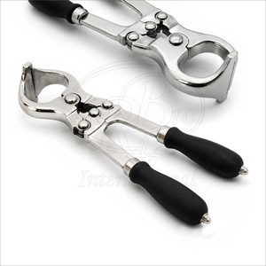 Castrador sin sangre Burdizzo de acero inoxidable de 12 pulgadas con mangos de plástico, pinza veterinaria para castración de ganado, ovejas y cabras - Product Image 1