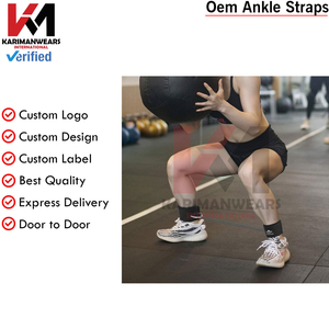 Custom Logo Ankle Strap Gym Cable Attachment Leg Workout Glute Fitness Strap Supplier - Product Image 4