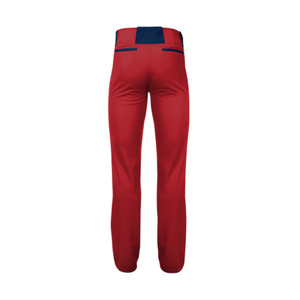 Pantalon de baseball unisexe personnalisé avec passepoil, professionnel, à bas ouvert, pour softball, couleur unie, pour match d'équipe, été, imprimé, 100% coton - Product Image 6