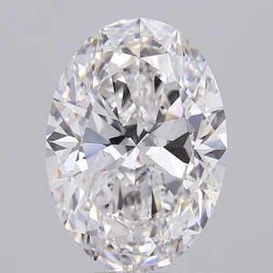 Diamant non monté certifié IGI 8.06 ovale VS2, diamant cultivé neuf - Product Image 1