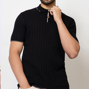Camisetas Polo de Color Sólido, Nuevo Estilo para Hombre, en Grandes Cantidades, para Verano, Tallas Grandes, con MOQ Bajo - Product Image 4