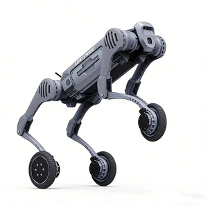 Robot chien Unitree B2-W robuste, roues de 225 mm, vitesse de 50 km/h, escalade de 20 cm, fonctionnement de -20°C à 55°C pour <span class=keywords><strong>la</strong></span> logistique et les secours d'urgence - Product Image 6