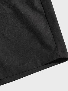 Pantalones cortos deportivos informales de algodón 100% de moda de secado rápido con comodidad elástica para Fitness - Product Image 4