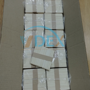 Palitos de helado de madera tamaño 114mm, borde redondo y borde recto para máquina automática de helado, palitos de madera desechables - Product Image 5