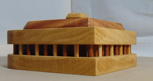 Caja de Almacenamiento de Joyas y Relojes de Madera de Acacia Premium, Acabado Pulido Ecológico, Organizador Pequeño y Grande para Niñas - Product Image 5