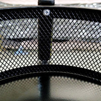 Chariot de rangement rond à 3 niveaux en métal avec roulettes, étagère de rangement portable pour la maison et le salon