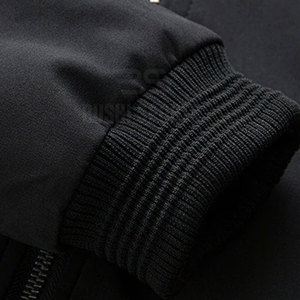 Veste bomber d'hiver pour homme avec fermeture éclair intégrale, couleur personnalisée, qualité supérieure, légère - Product Image 4
