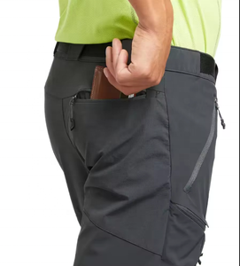 Men's Lightweight Mid Quick Dry Waterproof Breathable Hiking Trekking Cargo <b>Pants</b> Convertible Fleece <b>Lined</b> Outdoor Trousers - Product Image 6