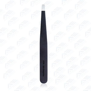Stainless Steel Eyelash and Eyebrow Extension <b>Tools</b> for Precision Makeup Application Anti-Static Curved Eyebrow Tweezers - Product Image 3