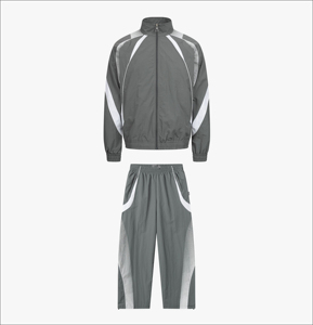 Custom men's tracksuit windbreaker outfits nylon set suit sport jacket and track pants zip up <b>wind</b> <b>breaker</b> tracksuits for men - Product Image 1