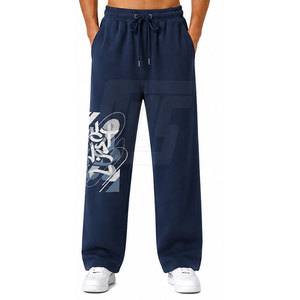 <b>Men</b> Custom DTF <b>Trousers</b> <b>Printed</b> Casual Pants Streetwear Fashion Bottoms Wholesale Clothing Personalized Apparel Collection - Product Image 3