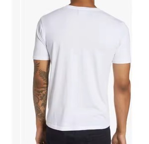 T-shirts pour hommes en tissu toile 100% coton, col rond, séchage rapide, respirant, taille personnalisée, vente chaude, nouvelle arrivée, vêtements d'été - Product Image 5