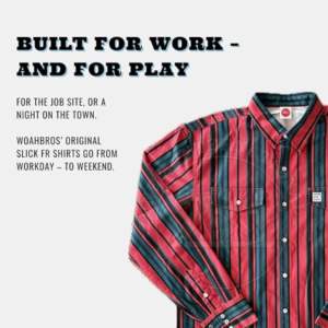 Chemise ignifuge certifiée à carreaux, réutilisable, lavable, à manches longues, protection NFPA 2112 FR Niveau A, avec pack de respirateurs - Product Image 4