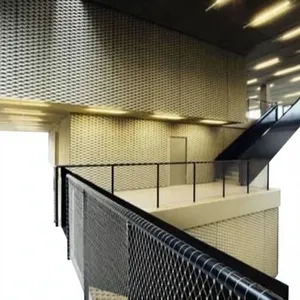 Lámina de Malla de Aluminio Expandido Perforada Decorativa para Plataformas de Pasarelas - Product Image 6
