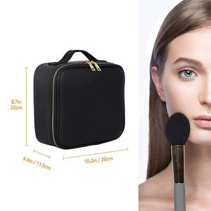 <b>Custom</b> Printed Natural Jute Cosmetic Bag Eco Friendly Makeup Organizer - Product Image 1