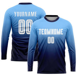 เสื้อผู้รักษาประตูระดับมืออาชีพ นีออน สีสะท้อนแสง แขนยาว สไตล์อเมริกาและยุโรป ขายส่งตามเทรนด์ตลาด - Product Image 3