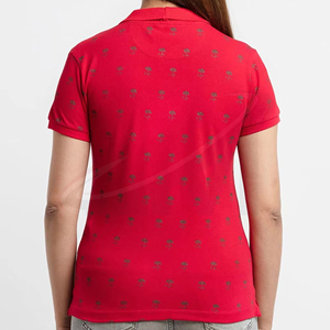 OEM <b>Women</b> Polo Shirt Premium Cotton Short Sleeve Embroidery Logo Bulk Apparel Manufacturing Supply Wholesale Bulk Supply - Product Image 3