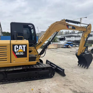 New CAT Mini Crawler Excavator 302.7 Yellow Track Type Construction Equipment - Product Image 2