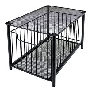 Large Capacity Iron Kitchen Sink Organizer <b>Rack</b> For Holding Multiple Cleaning Items Near Kitchen Sink Area - Product Image 3