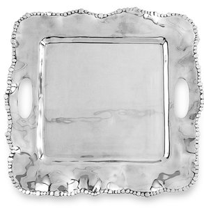 Wholesale Rectangular Metal Catering <b>Tray</b> Hand-Hammered <b>Buffet</b> Service Platter Elegant Stainless Steel Fruit & Dessert <b>Tray</b> - Product Image 6