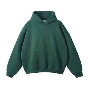 Nouveaux sweats à capuche pour hommes grandes tailles avec faible MOQ, 100 % coton, respirants et légers, teints unis - Product Image 5