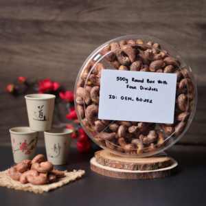 Noix de cajou bio torréfiées de qualité supérieure OEM en boîte de 500g avec 4 compartiments, saveur beurrée et salée, prix compétitif direct usine - Product Image 2