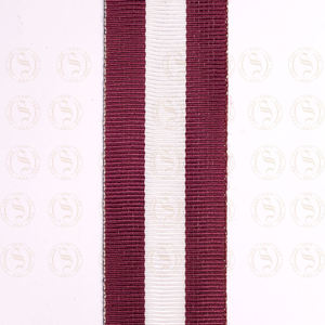 Cinta para medallas ceremoniales, cinta de grosgrain personalizada impresa, cinta metálica moiré para insignias masónicas - Product Image 6