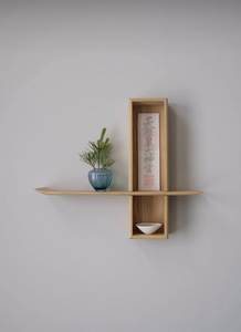 Étagères murales flottantes en bois modernes pour une présentation décorative, un rangement élégant et une organisation intérieure stylée - Product Image 1