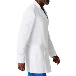 Bata de Laboratorio Blanca con Logotipo Personalizado, Ropa de Hospital Transpirable, Bata Médica Unisex - Product Image 6
