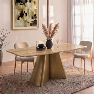 Metal bases <b>Dining</b> <b>tables</b> ,Luxury Spacesave <b>Dining</b> <b>Tables</b>, Luxury <b>Dining</b> <b>Table</b> With Marble <b>Top</b> Spacesave <b>Dining</b> <b>table</b> - Product Image 2
