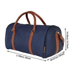 Elegant Leather Look Travel Duffle Bag with Durable Synthetic Material Adjustable Shoulder Strap Large Capacity Storage <b>Backpack</b> - Product Image 3