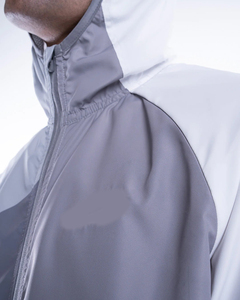 OEM <b>Wind</b> <b>Breaker</b> Sets Windproof Men Polyester Nylon Windbreaker Short Tracksuit Zipper Jackets and Shorts Two Piece Set - Product Image 6
