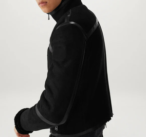 Chaqueta de Cuero de Gamuza Personalizada para Hombre, al Mejor Precio al por Mayor, Ligera, con Capucha, Bolsillos Decorativos, Estilo Pakistaní para Invierno - Product Image 2
