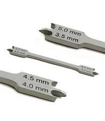 Medidor de Altura de Bracket Dental Optitech Healthcare QR-7409 3.5-5.0mm Manual Plateado Grado Quirúrgico Clase I 18 Posiciones de Mandíbula CE - Product Image 3