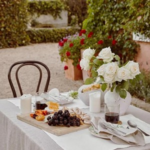 Light Luxury Custom Solid Color Rectangular Dining <b>Table</b> <b>Cover</b> 100% Cotton Fabric Tablecloth Stone Washed - Product Image 4