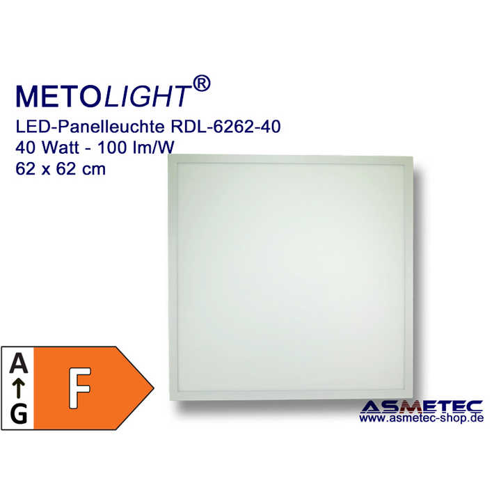 METOLIGHT 6262-40W LED Panel Light